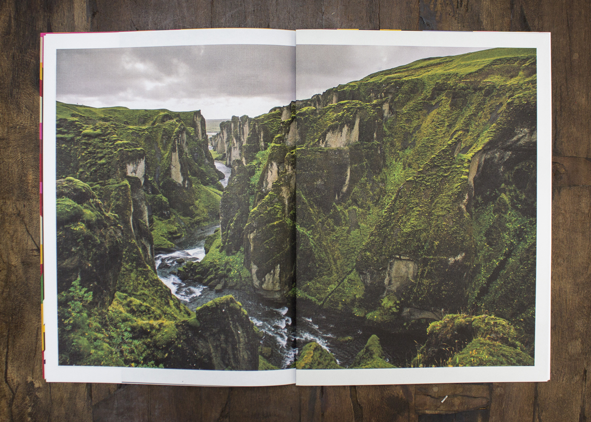 A two-page photographic spread in the Maker Quarterly