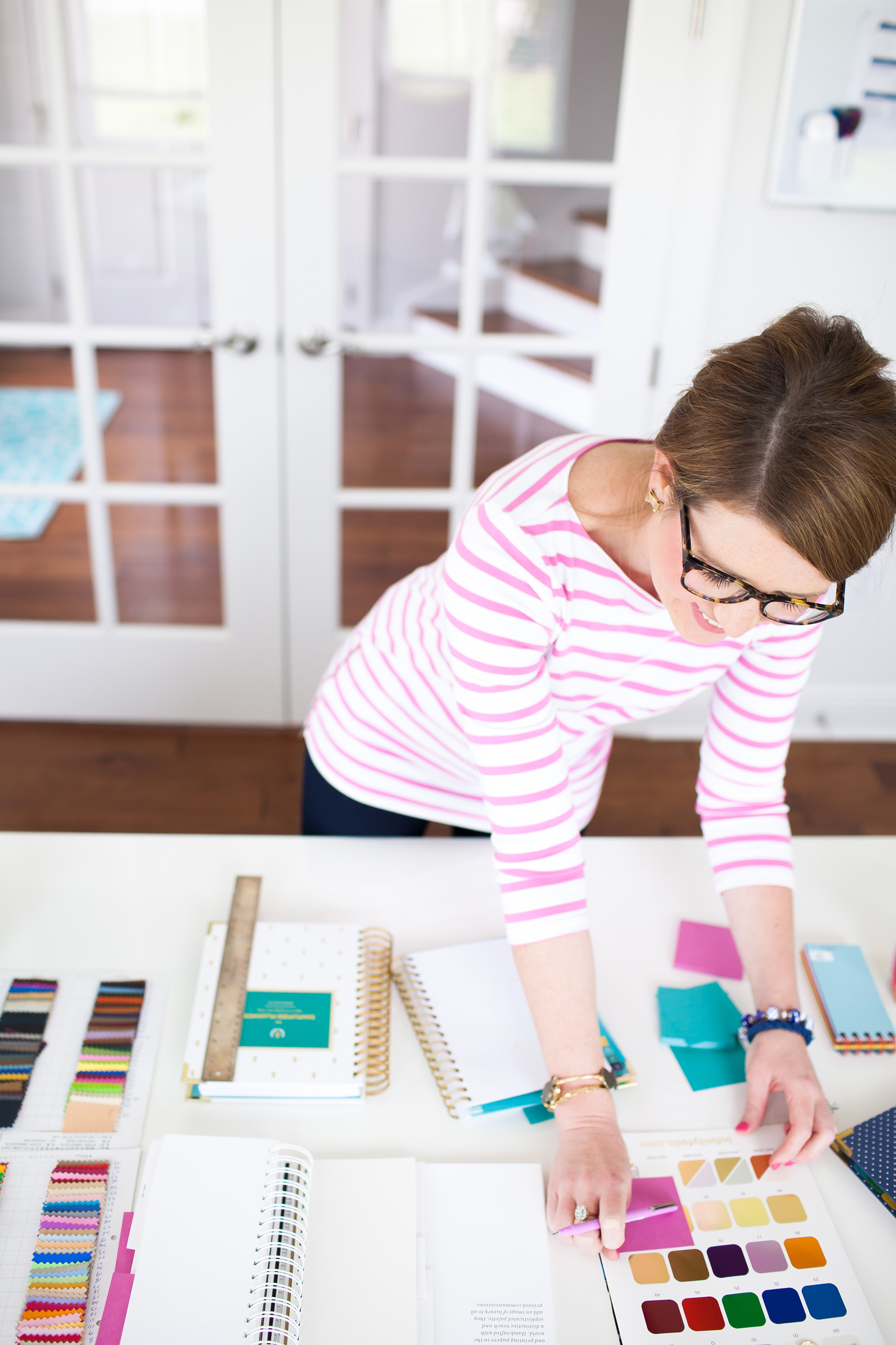 Emily Ley in her office