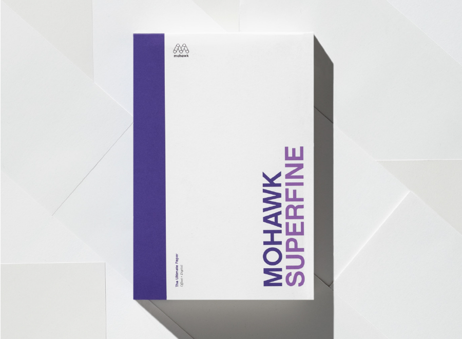 Mowhawk Superfine Ultrawhite Eggshell Paper 483x330mm 324gsm Pack 125. 