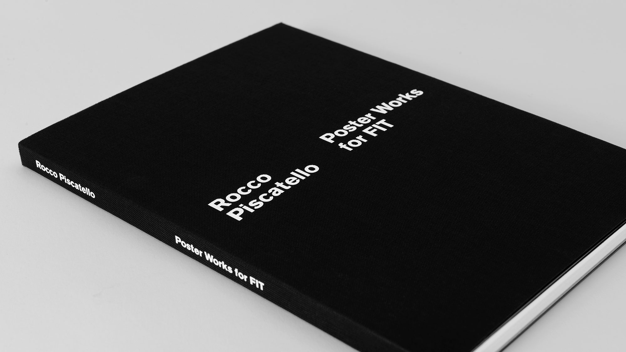 Rocco Piscatello book viewed from above