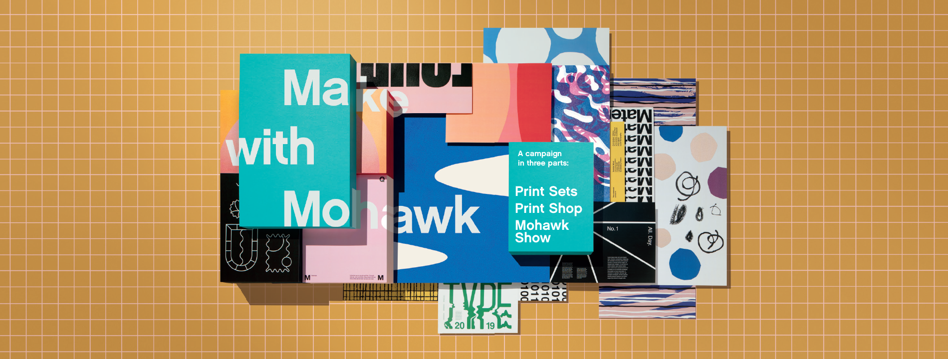 Make with Mohawk illustration header