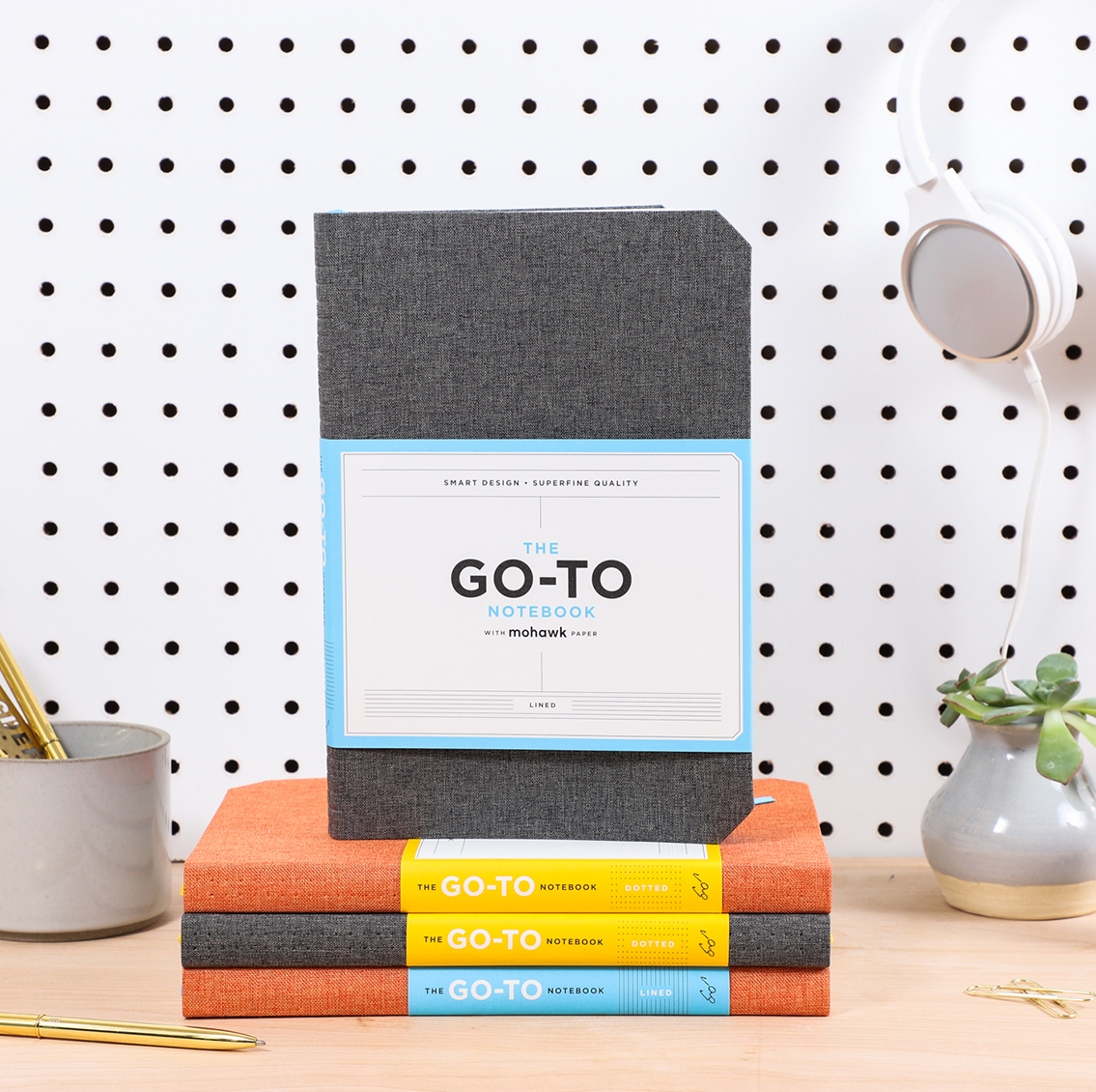 the go-to notebook on a desk