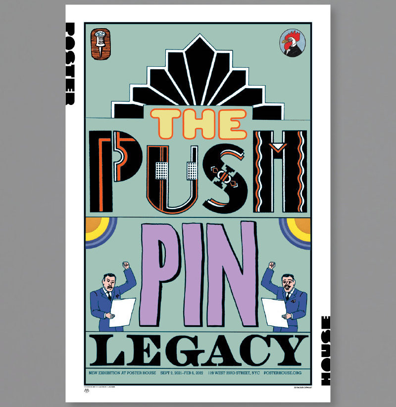 Push Pin Legacy poster art