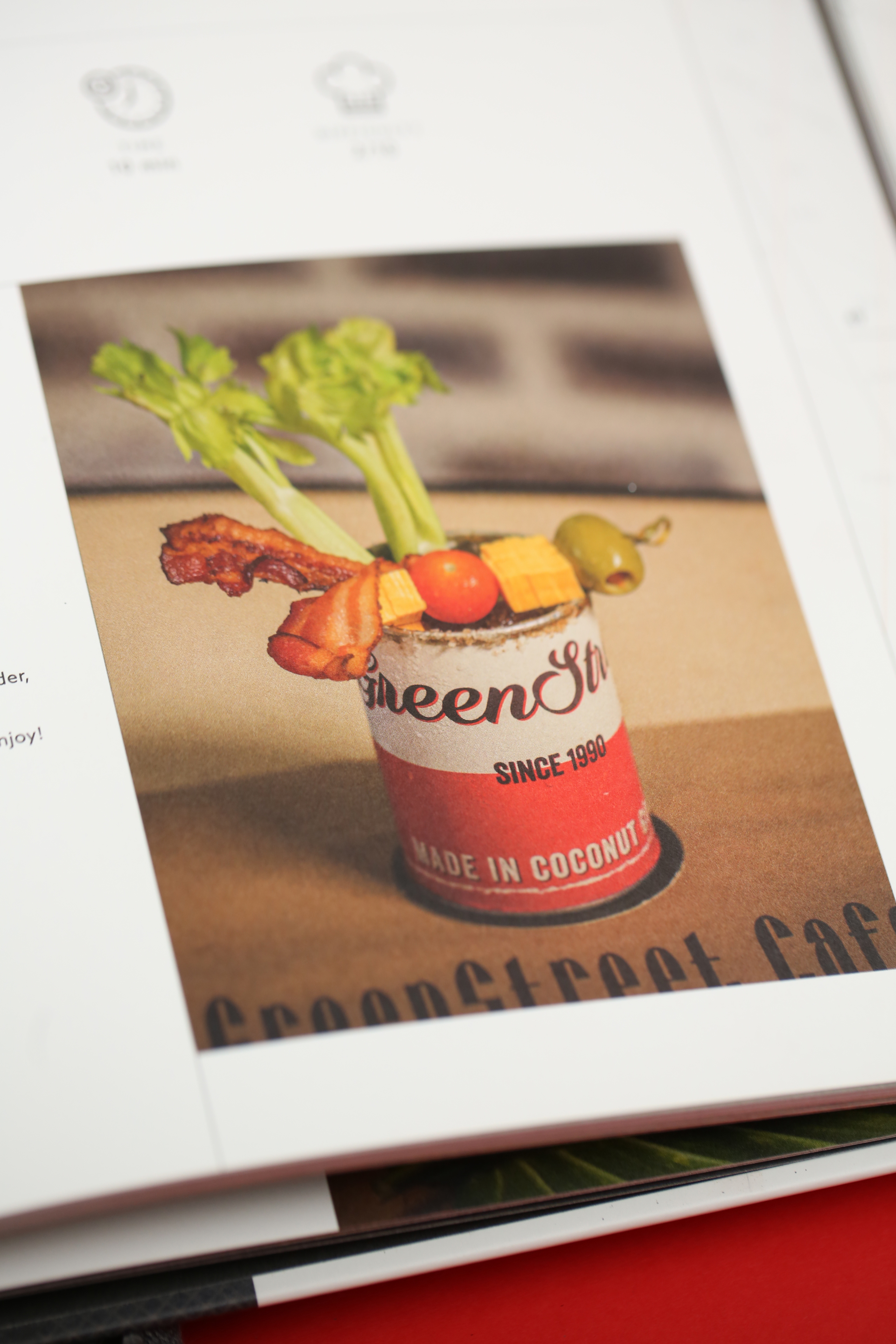 A bloody mary recipe in the Taste of Tucci cookbook