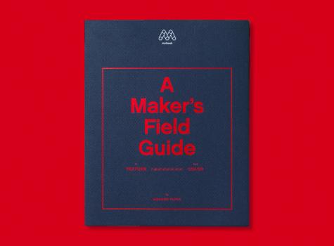 Field Guide cover on red background